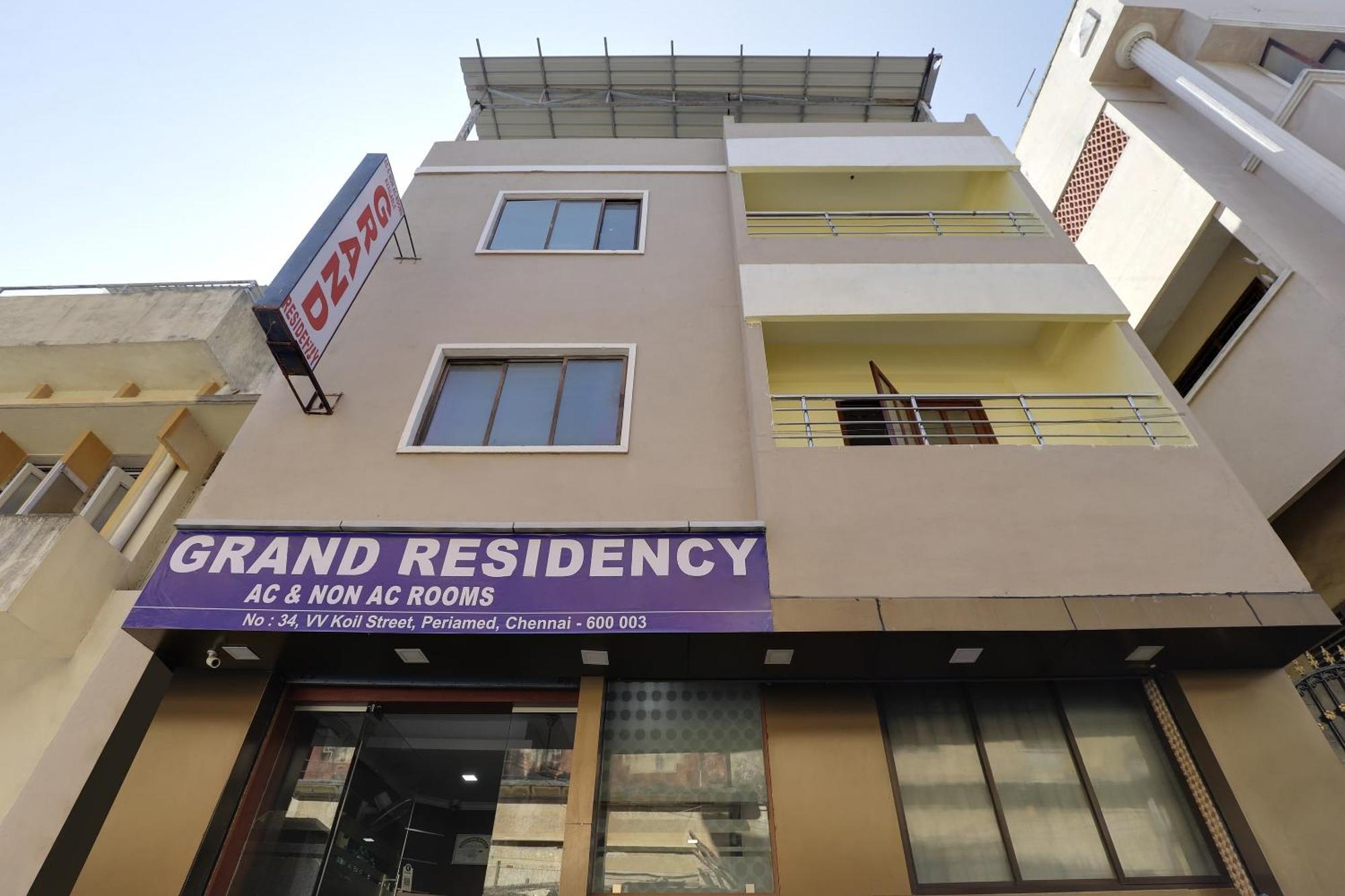 Spot On Grand Residency Hotell Chennai Exteriör bild
